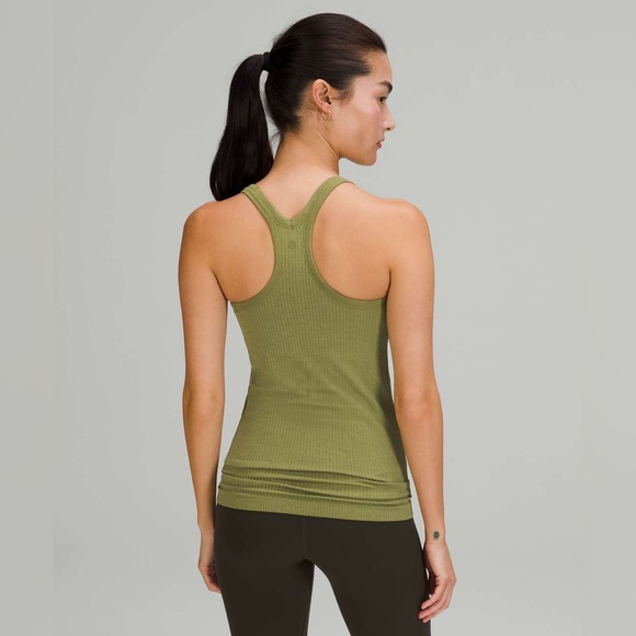 Lululemon Ebb to Street Tank Top sz2 bronze green NWT - Picture 6 of 8